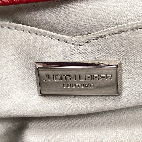 Judith Leiber Madison Satin Bow Clutch Bag - Picture 8 of 14